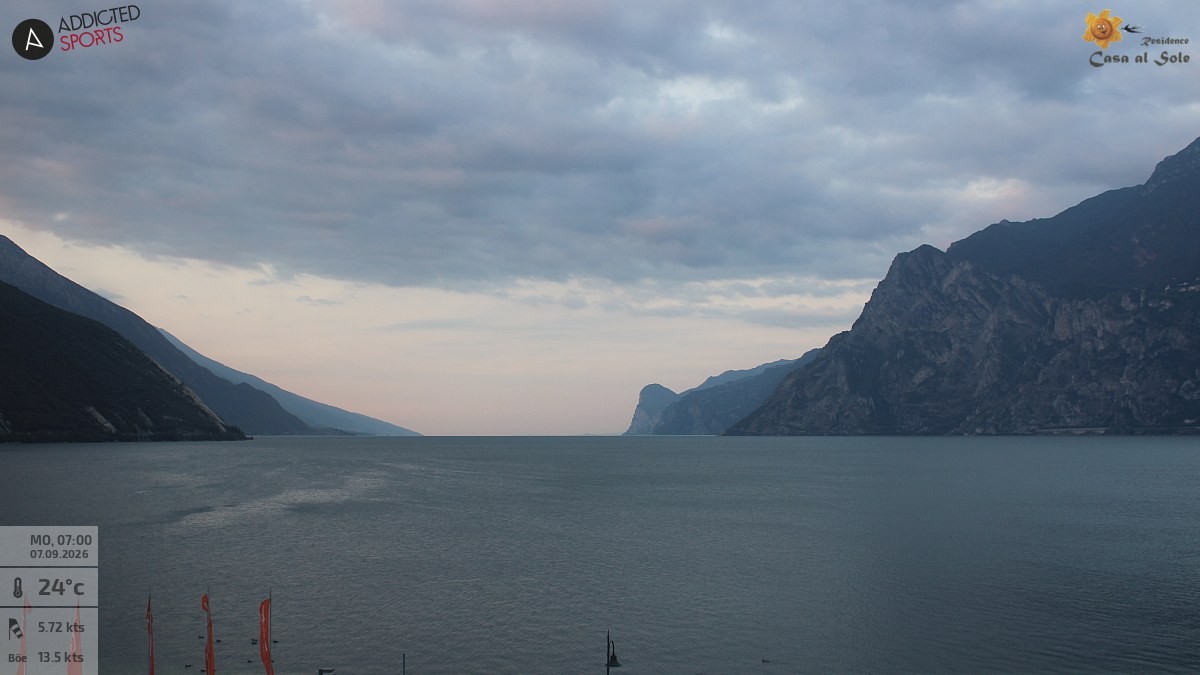 Archiv Foto Webcam Gardasee - Torbole