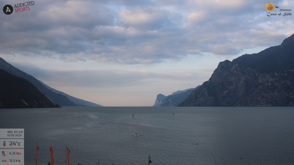 Archiv Foto Webcam Gardasee - Torbole