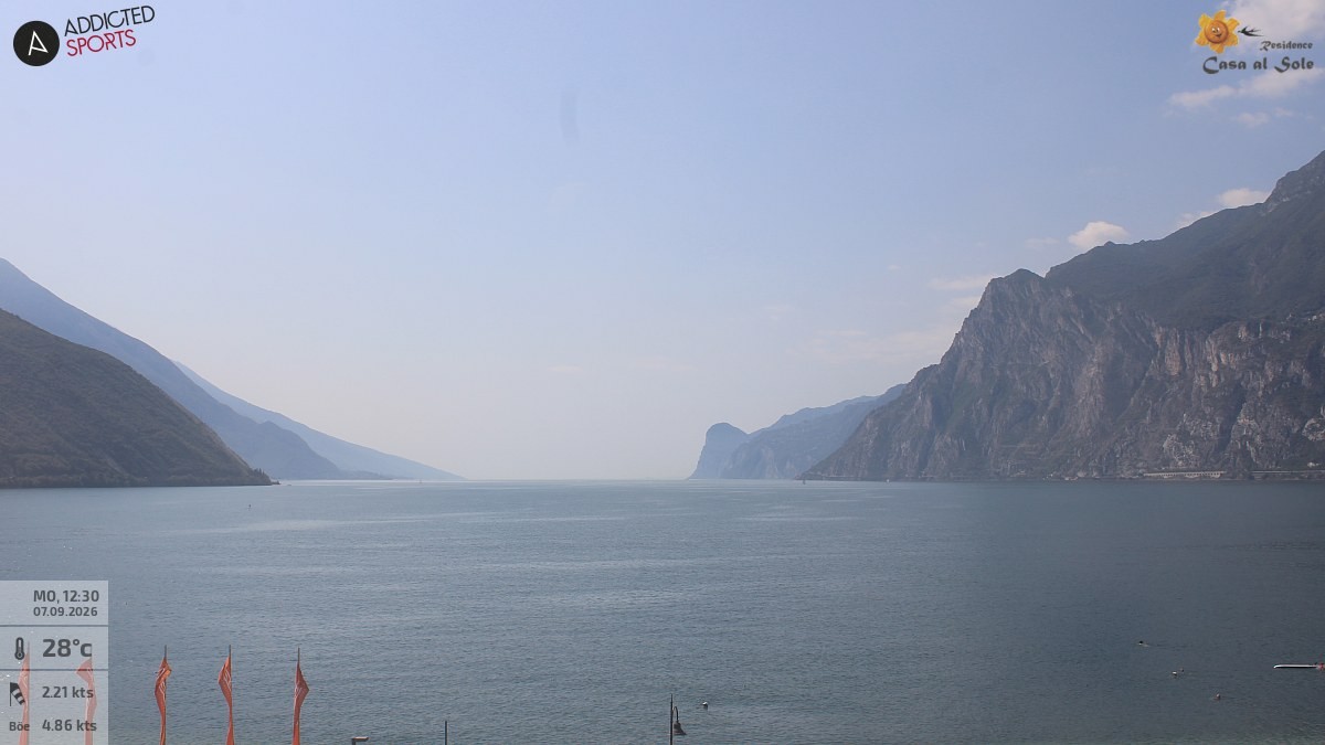 Archiv Foto Webcam Gardasee - Torbole