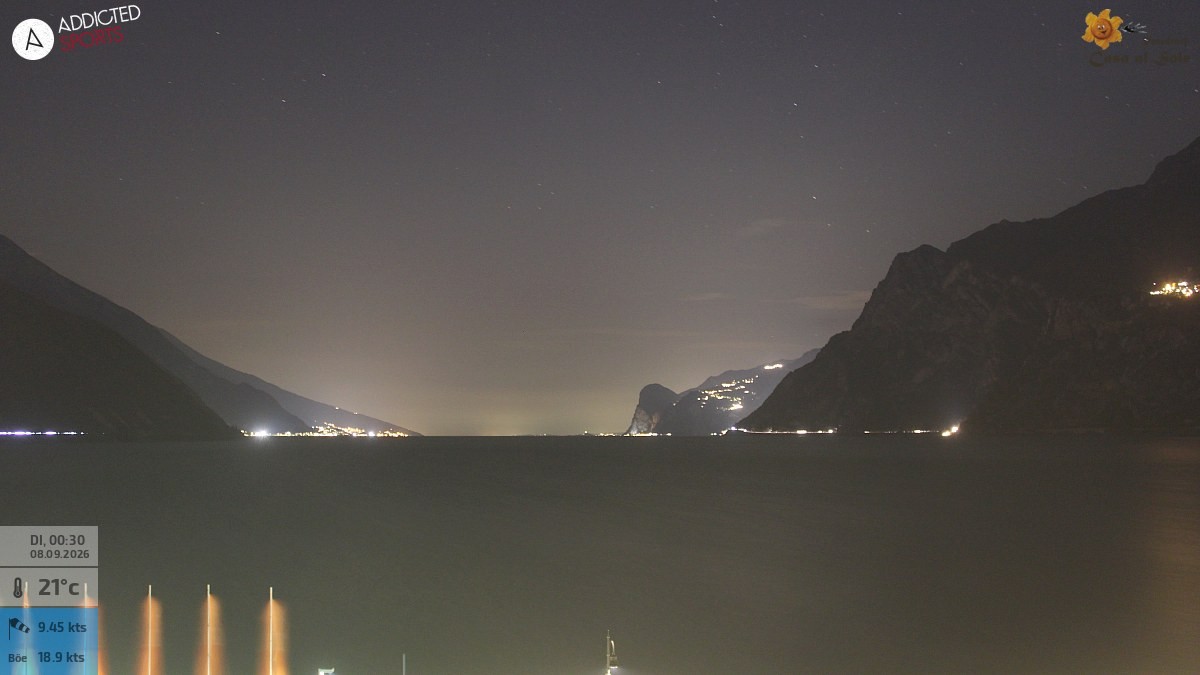Archiv Foto Webcam Gardasee - Torbole
