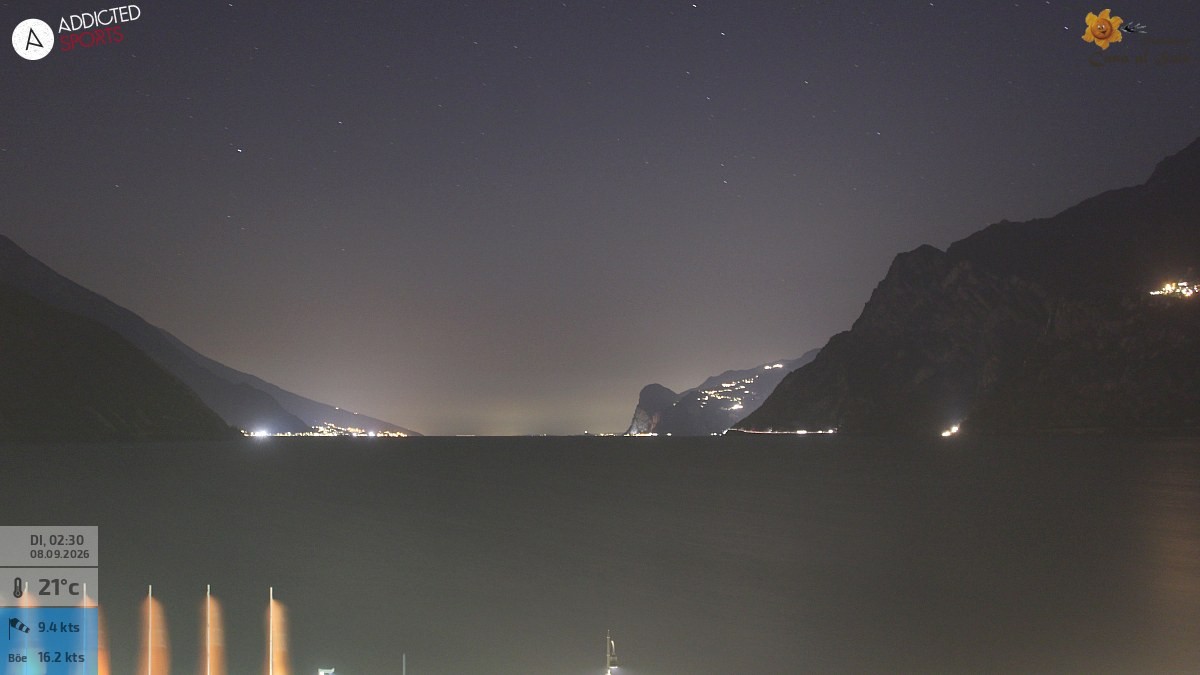 Archiv Foto Webcam Gardasee - Torbole