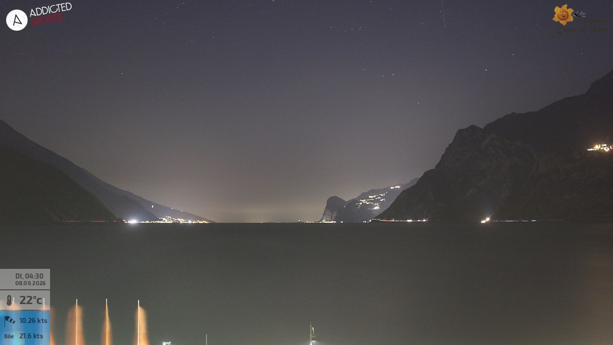 Archiv Foto Webcam Gardasee - Torbole
