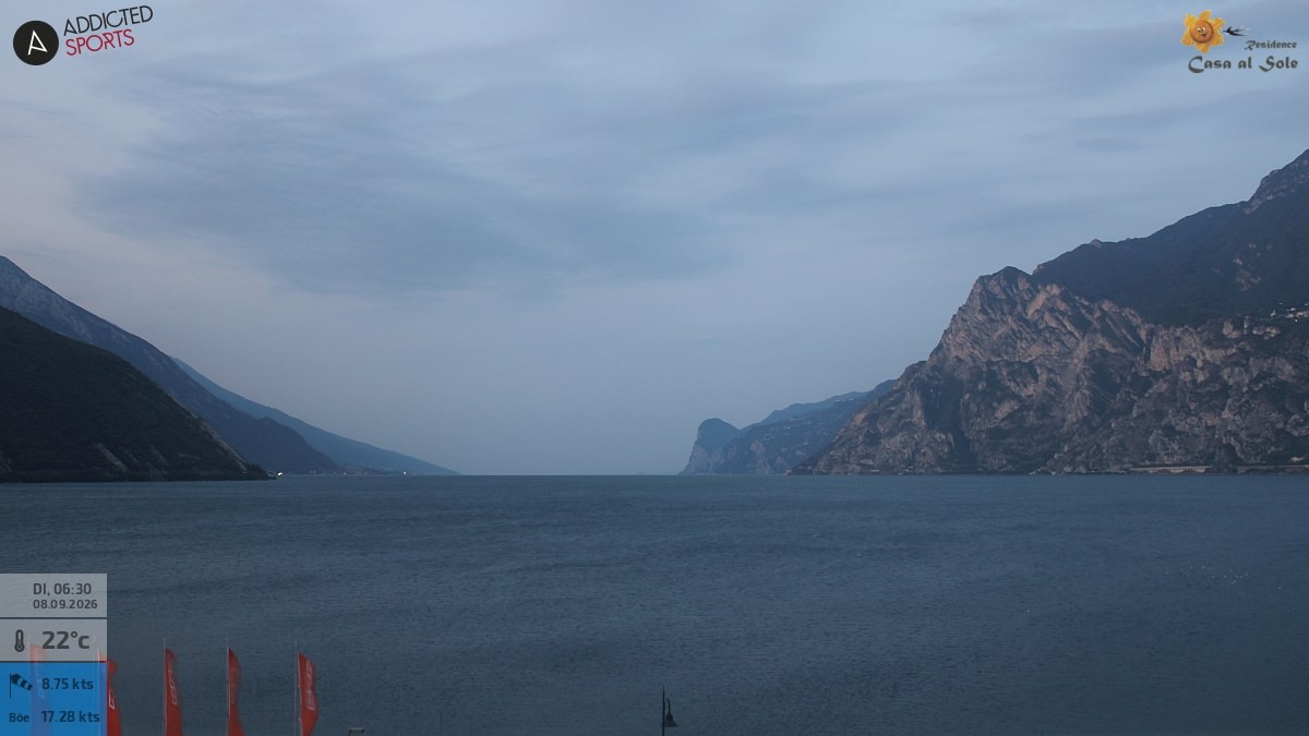 Archiv Foto Webcam Gardasee - Torbole