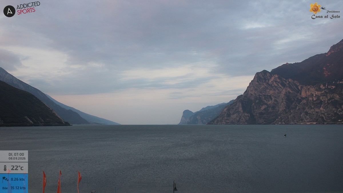 Archiv Foto Webcam Gardasee - Torbole