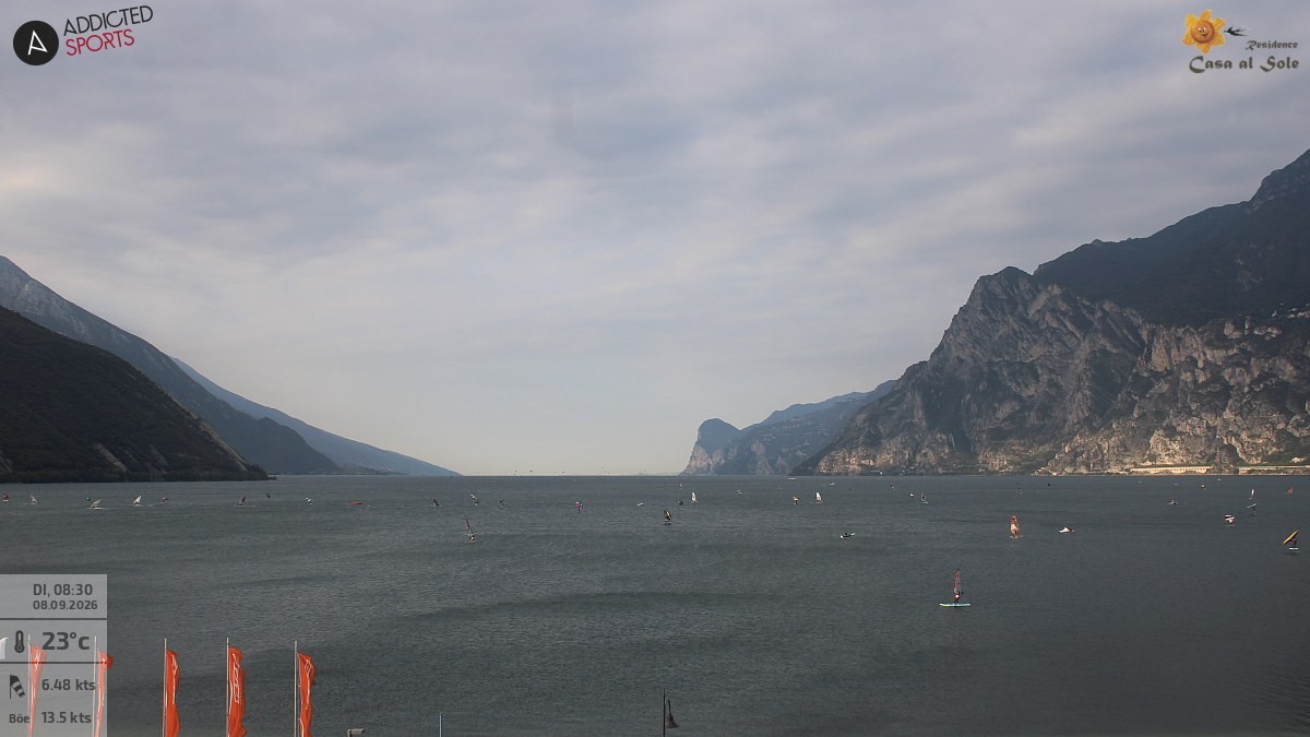 Archiv Foto Webcam Gardasee - Torbole