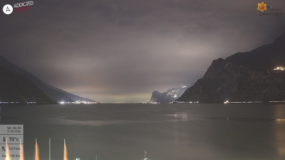 Archiv Foto Webcam Gardasee - Torbole