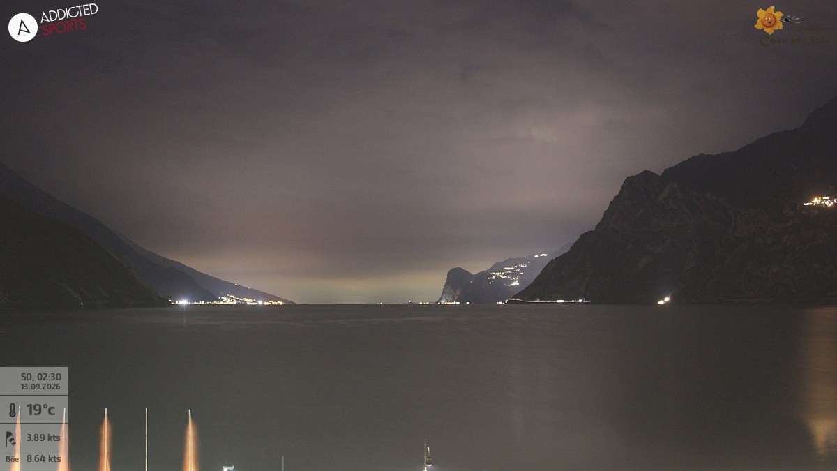 Archiv Foto Webcam Gardasee - Torbole