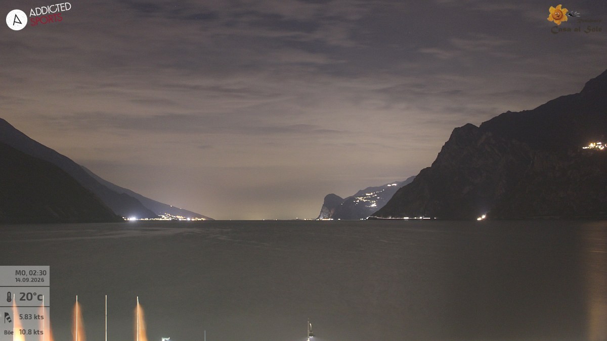 Archiv Foto Webcam Gardasee - Torbole