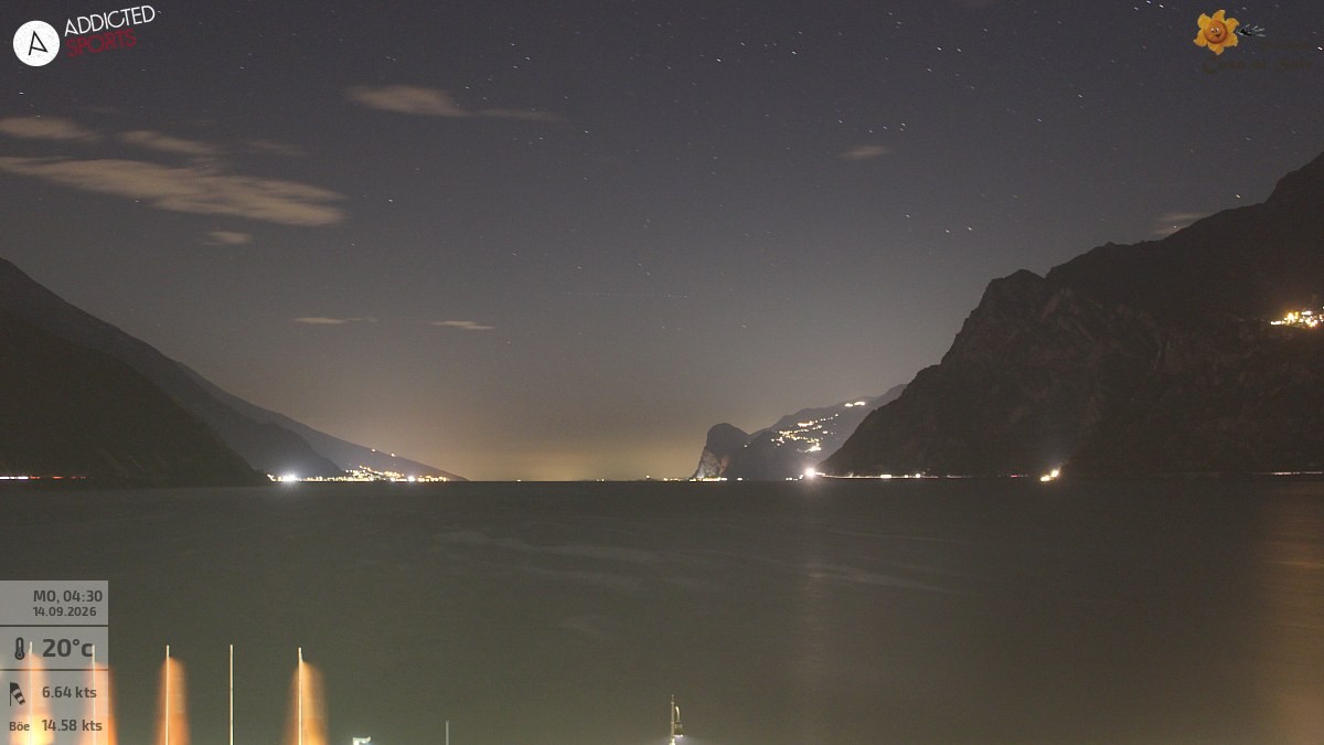 Archiv Foto Webcam Gardasee - Torbole
