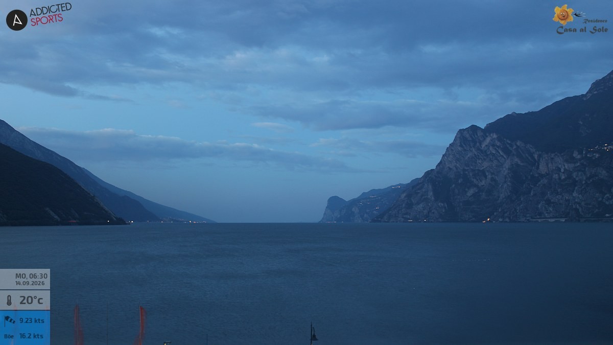 Archiv Foto Webcam Gardasee - Torbole