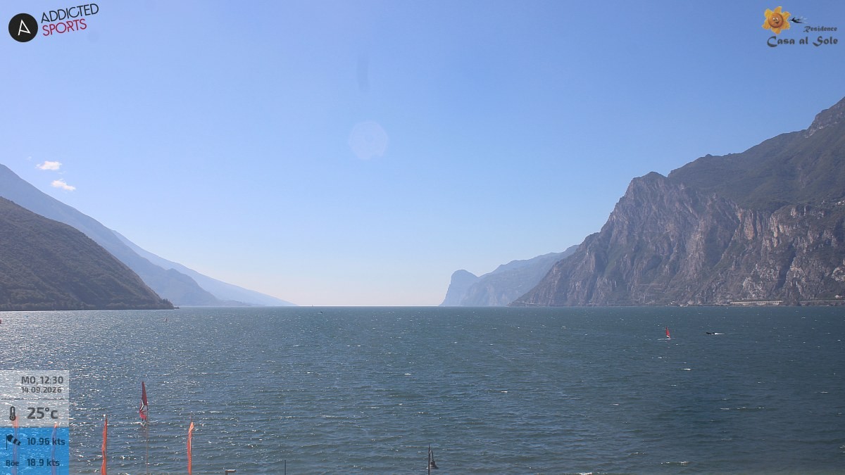 Archiv Foto Webcam Gardasee - Torbole