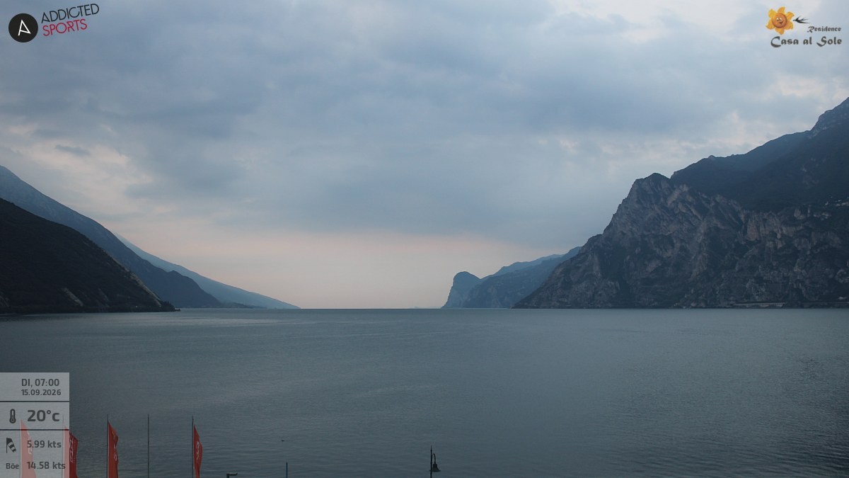 Archived image Webcam Lake Garda: Torbole