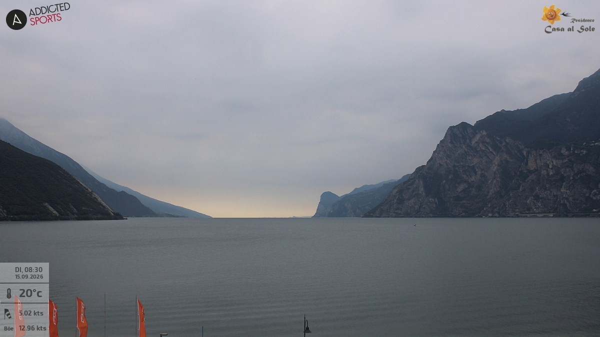 Archived image Webcam Lake Garda: Torbole