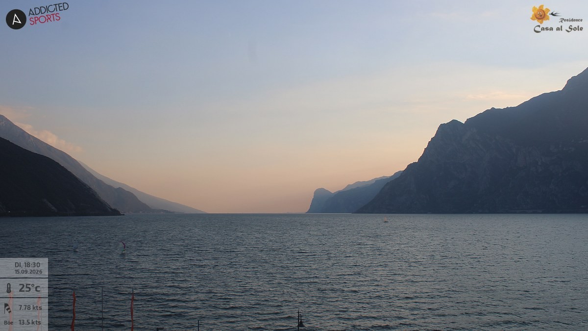 Archived image Webcam Lake Garda: Torbole