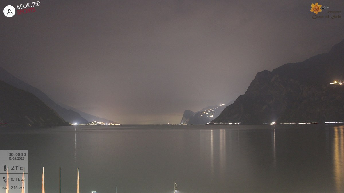 Archived image Webcam Lake Garda: Torbole
