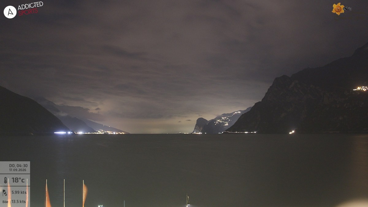 Archiv Foto Webcam Gardasee - Torbole