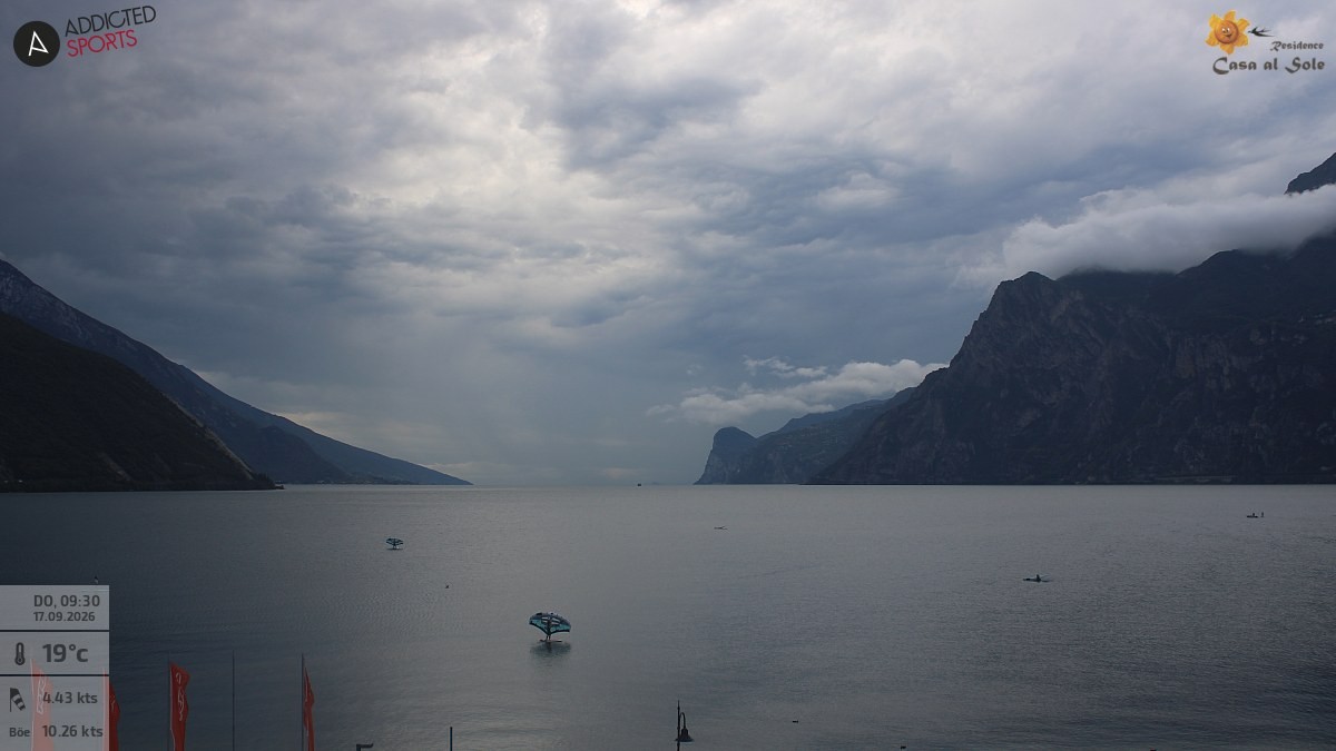 Archiv Foto Webcam Gardasee - Torbole