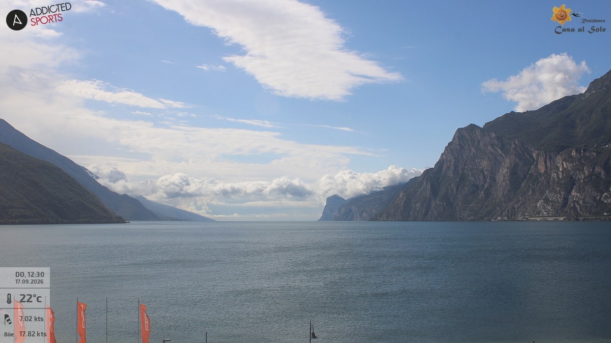 Archiv Foto Webcam Gardasee - Torbole