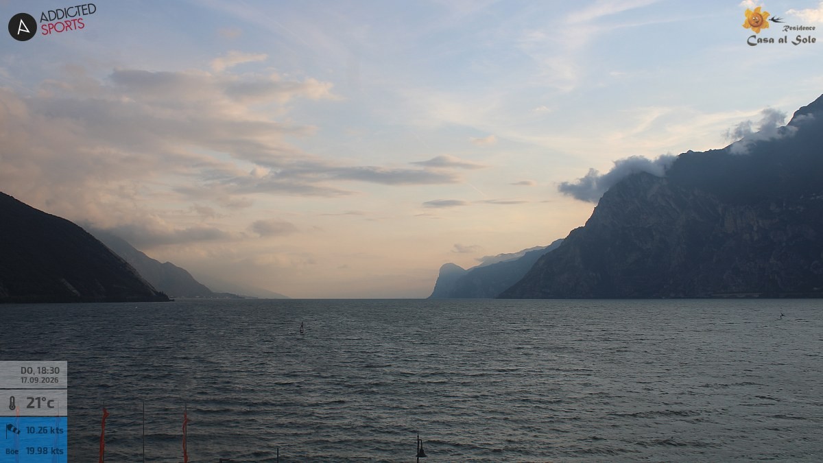 Archiv Foto Webcam Gardasee - Torbole