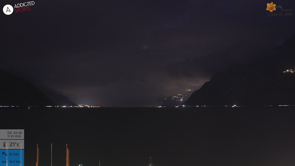 Archiv Foto Webcam Gardasee - Torbole