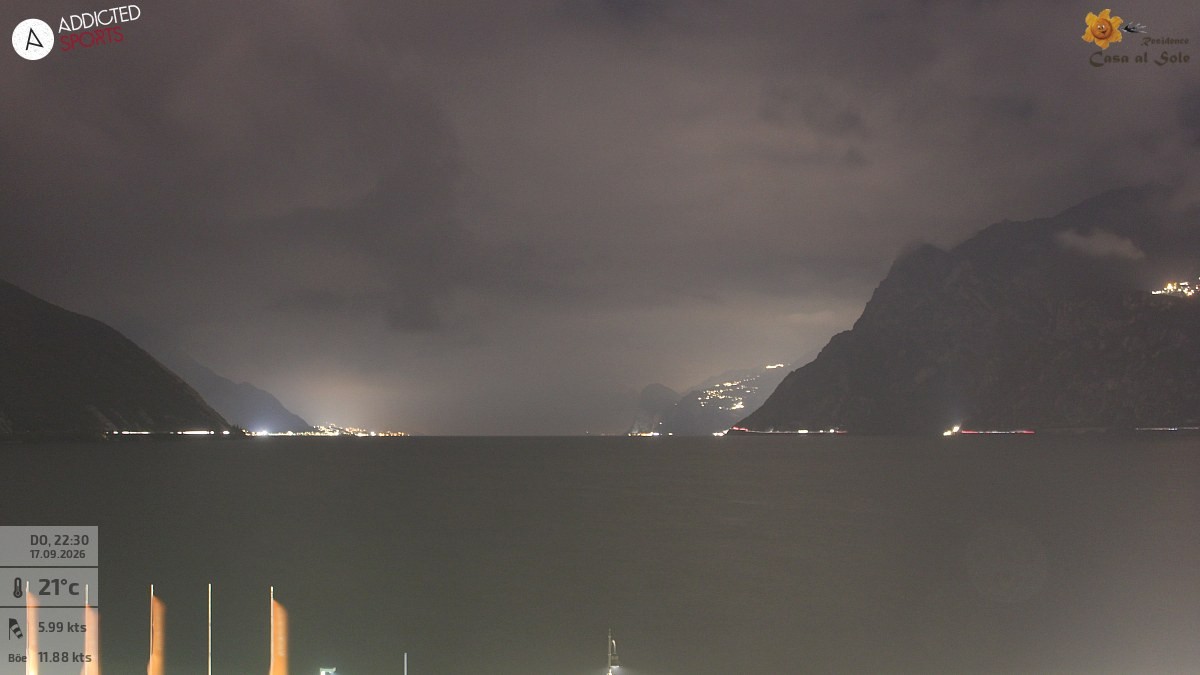 Archiv Foto Webcam Gardasee - Torbole