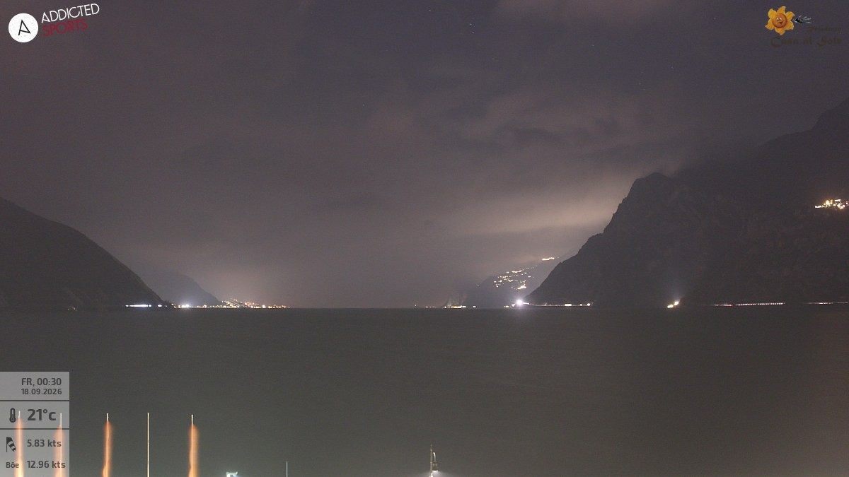 Archiv Foto Webcam Gardasee - Torbole