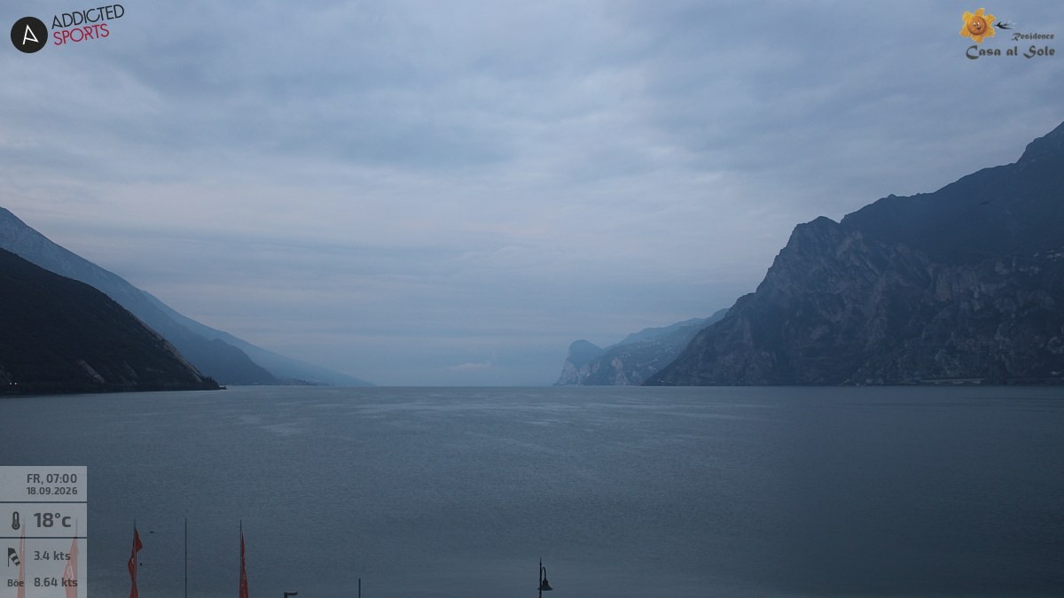 Archiv Foto Webcam Gardasee - Torbole