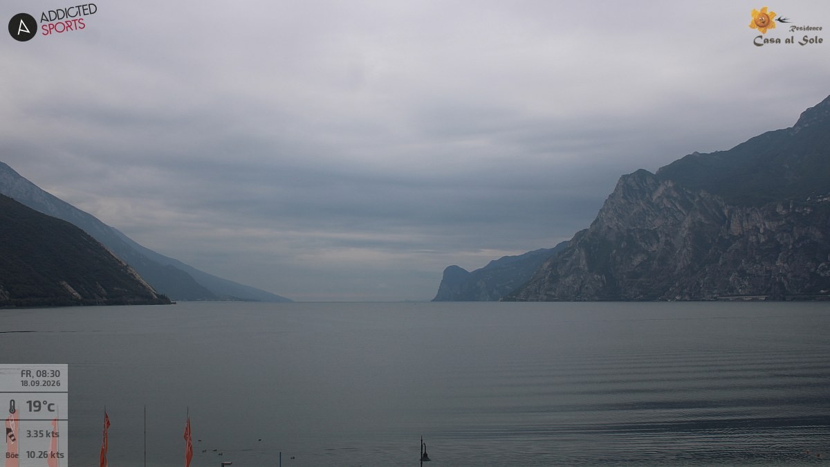 Archiv Foto Webcam Gardasee - Torbole