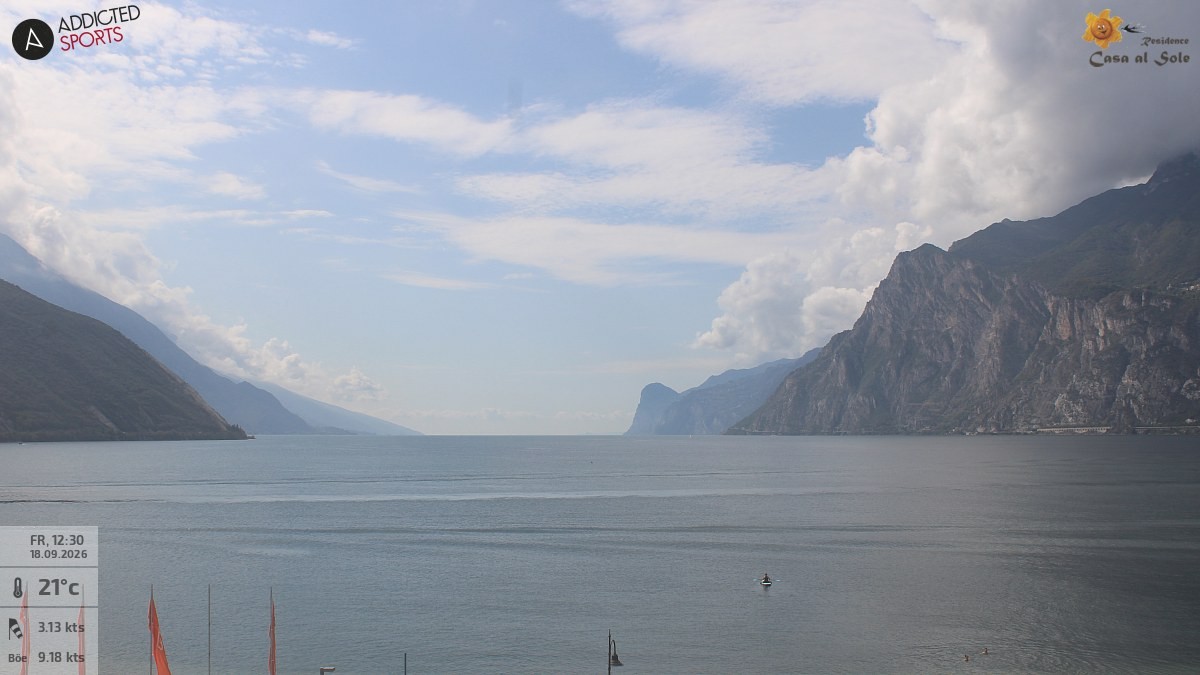 Archiv Foto Webcam Gardasee - Torbole