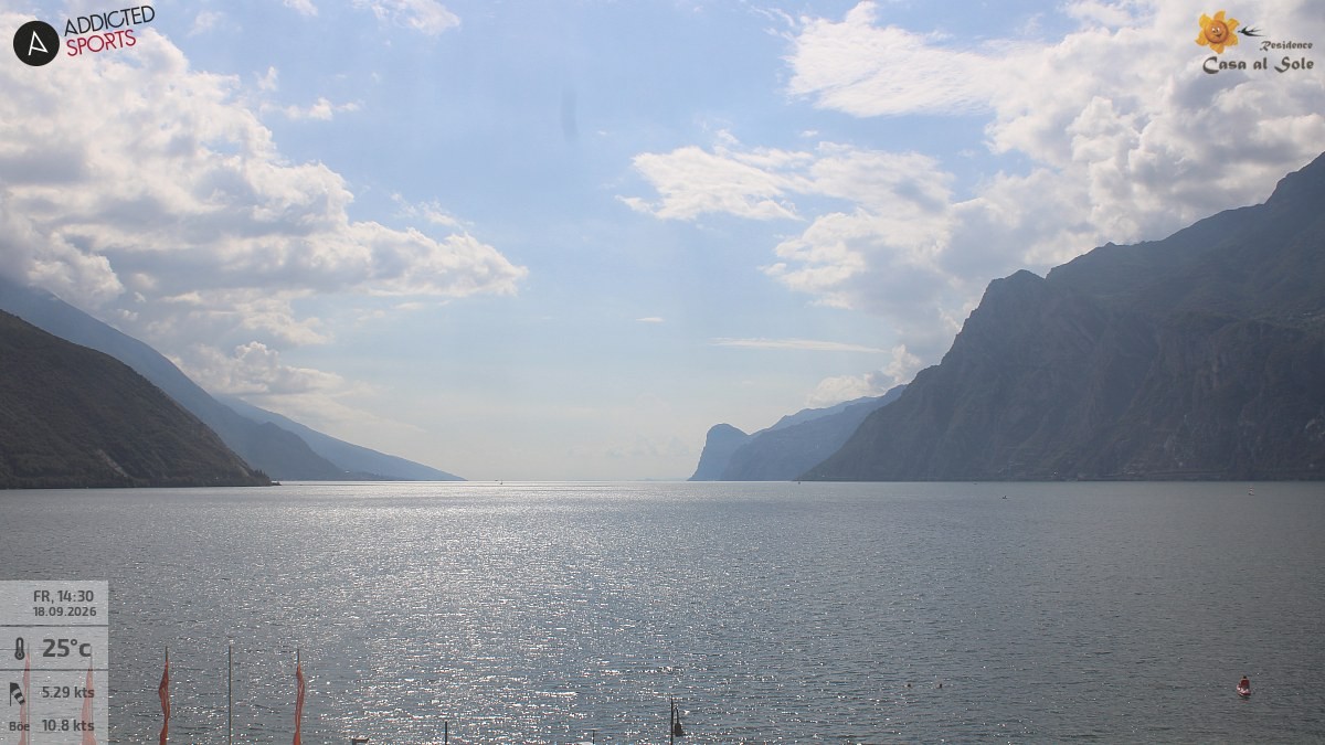 Archiv Foto Webcam Gardasee - Torbole