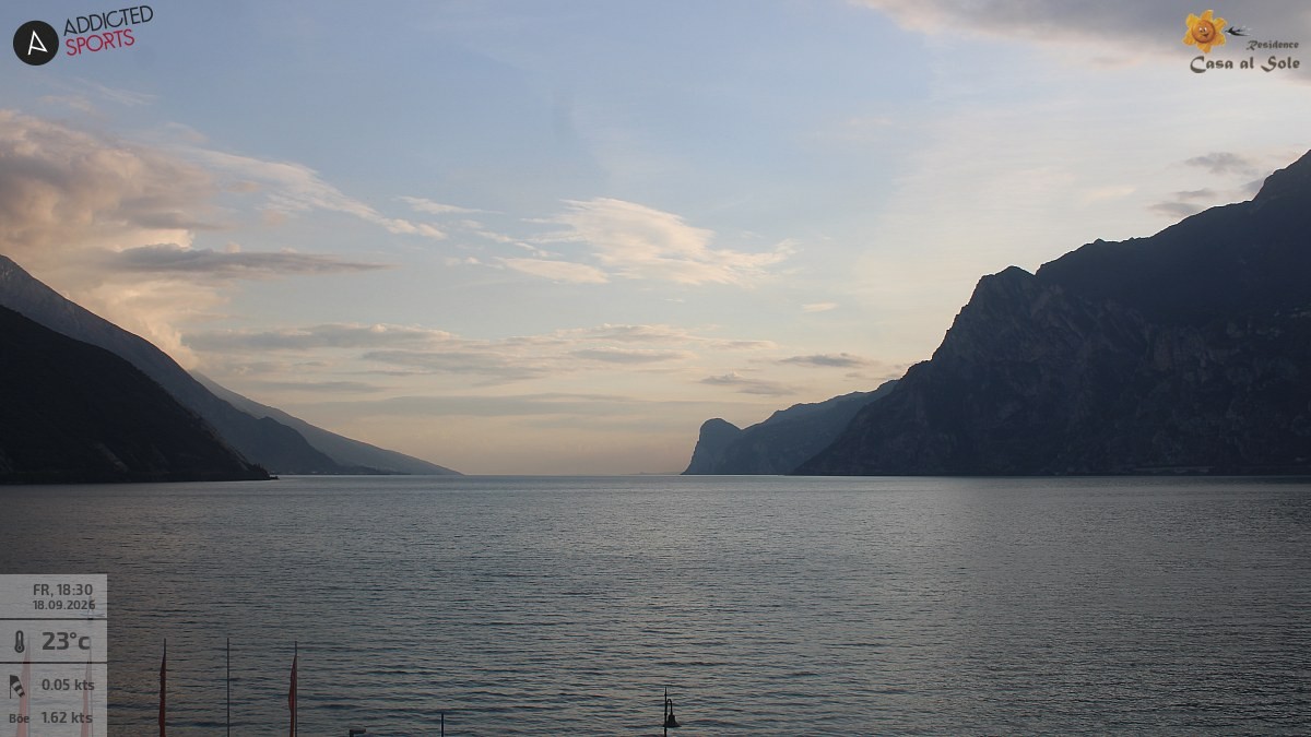 Archiv Foto Webcam Gardasee - Torbole