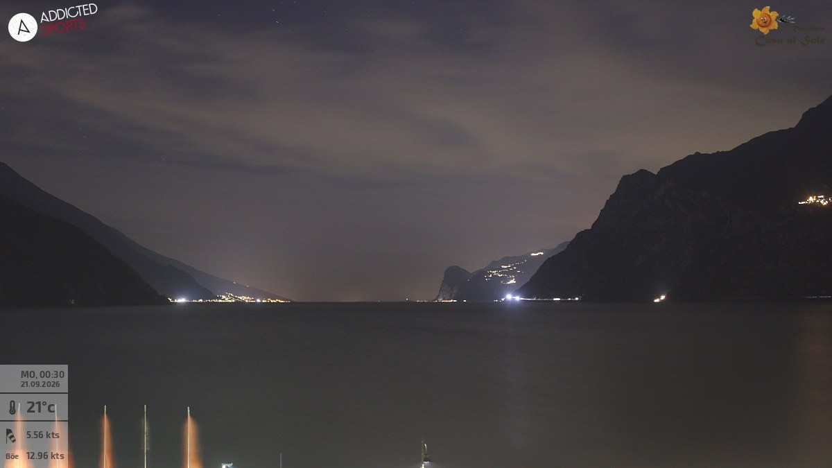 Archiv Foto Webcam Gardasee - Torbole