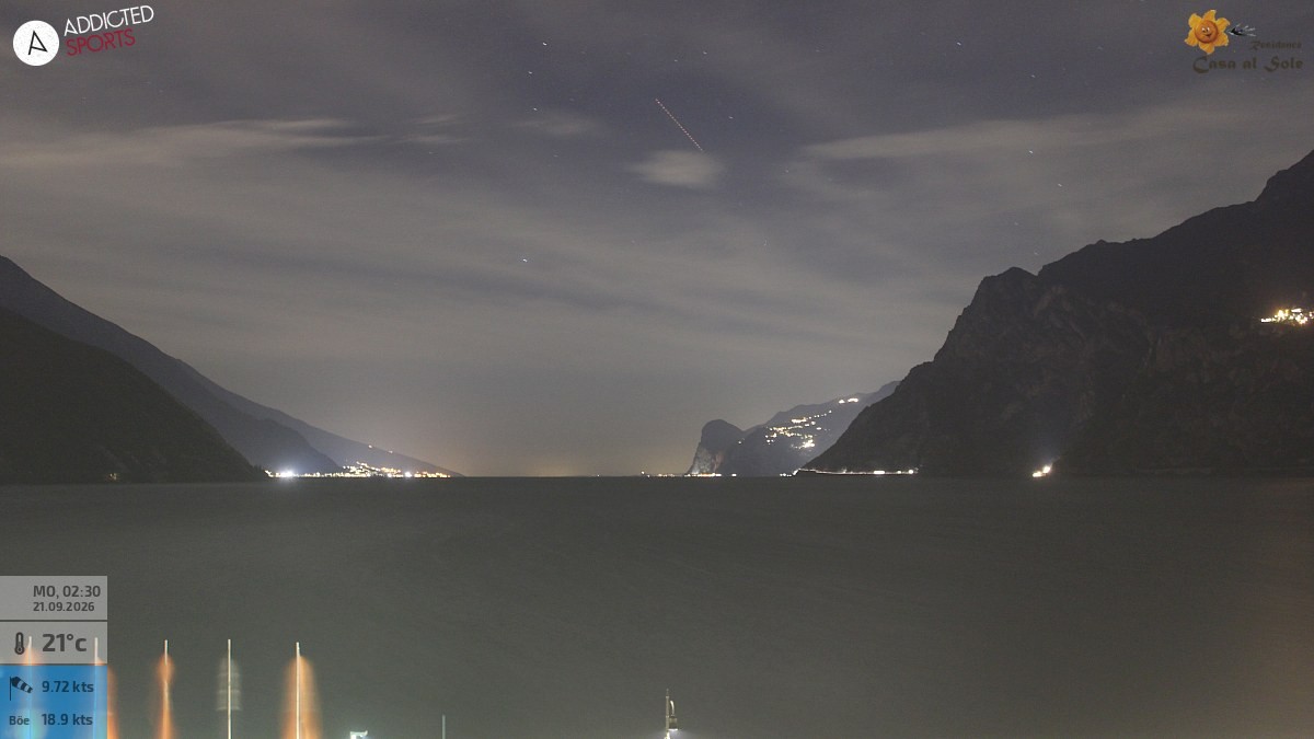 Archiv Foto Webcam Gardasee - Torbole