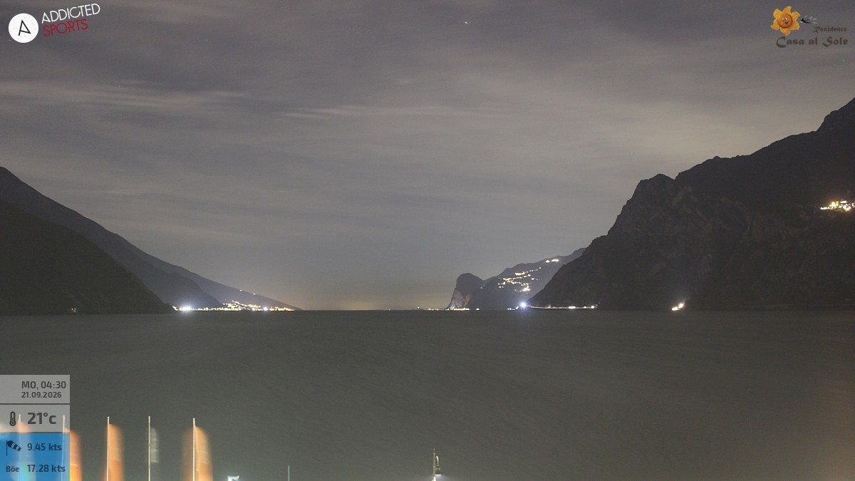 Archiv Foto Webcam Gardasee - Torbole