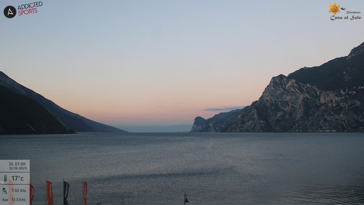 Archiv Foto Webcam Gardasee - Torbole
