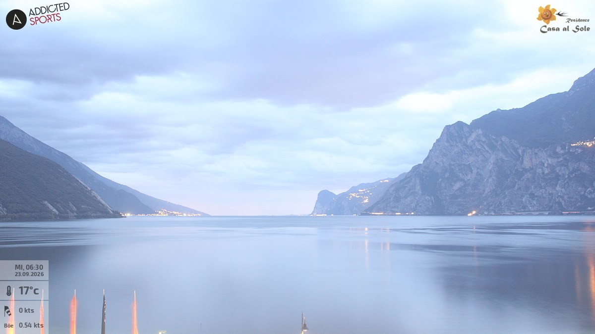 Archiv Foto Webcam Gardasee - Torbole