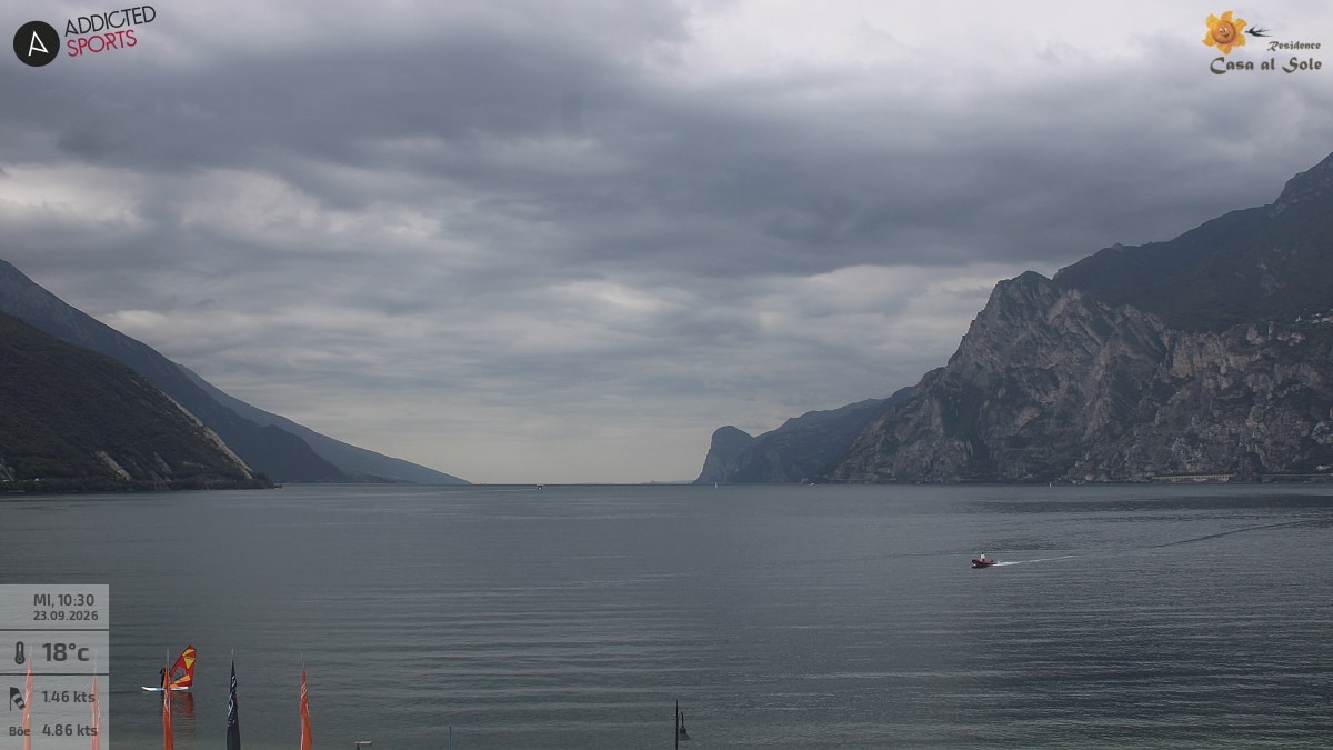 Archiv Foto Webcam Gardasee - Torbole