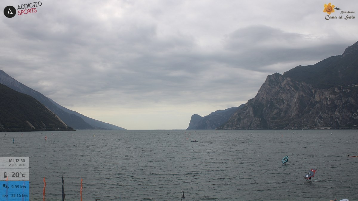Archiv Foto Webcam Gardasee - Torbole