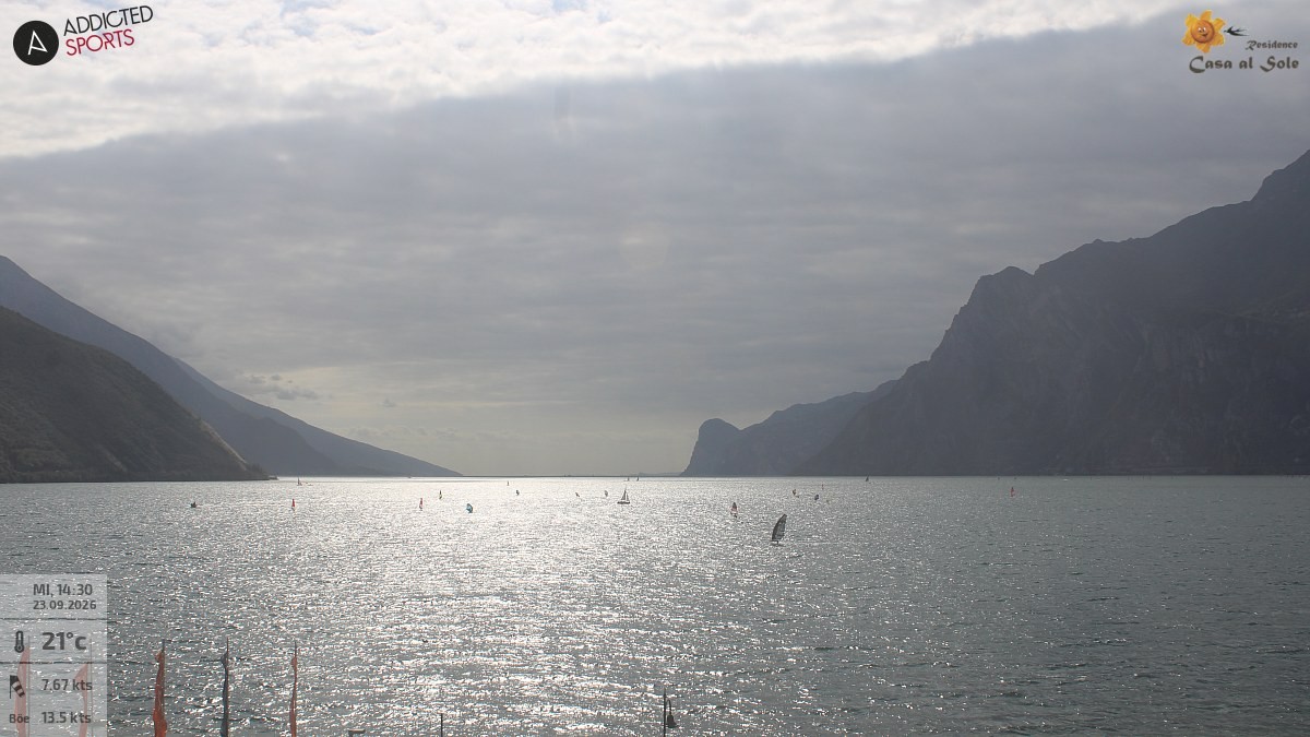 Archiv Foto Webcam Gardasee - Torbole