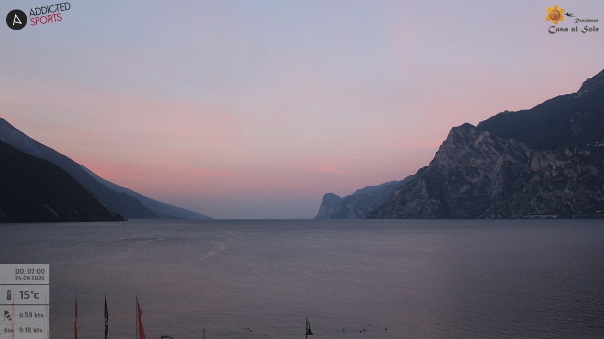 Archiv Foto Webcam Gardasee - Torbole