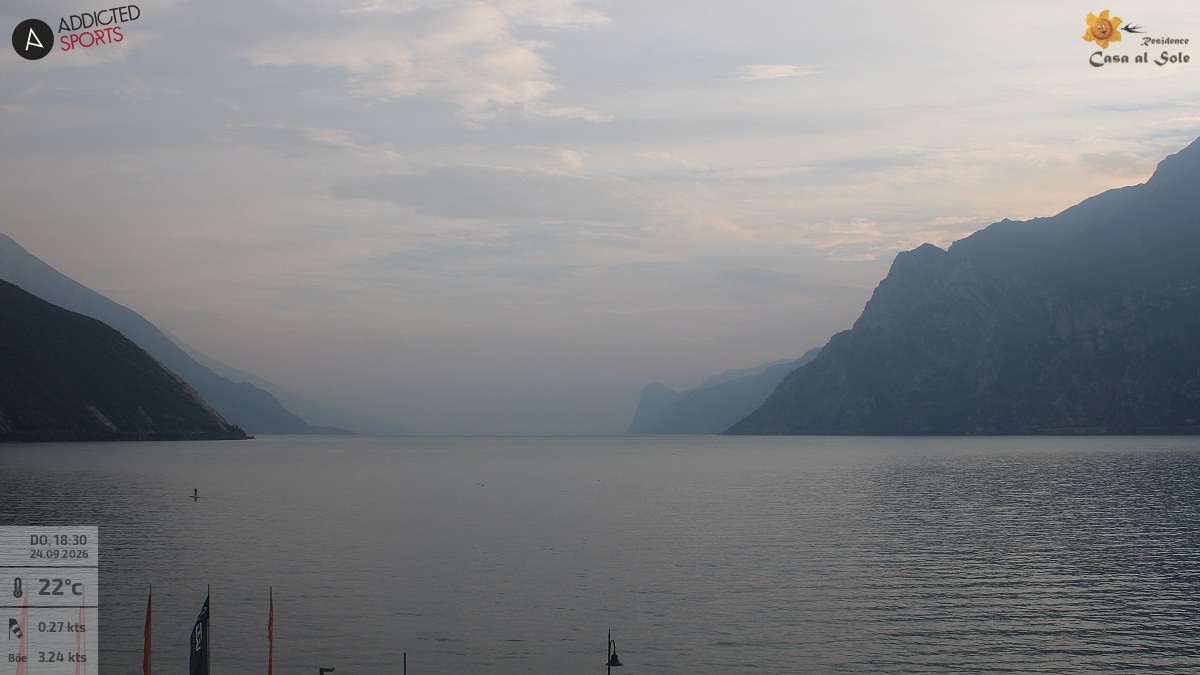 Archiv Foto Webcam Gardasee - Torbole