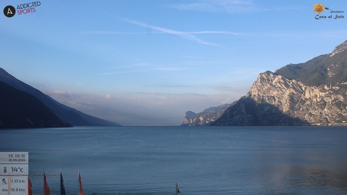 Archiv Foto Webcam Gardasee - Torbole