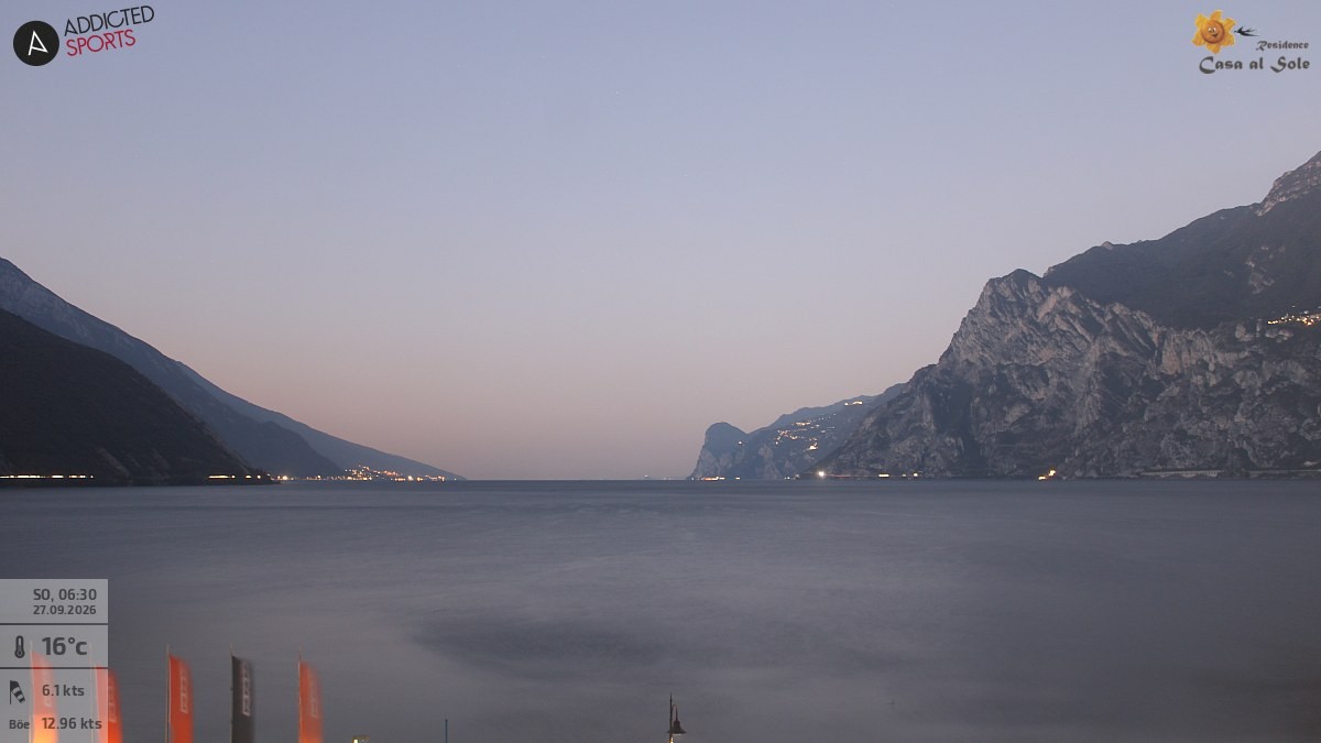 Archiv Foto Webcam Gardasee - Torbole