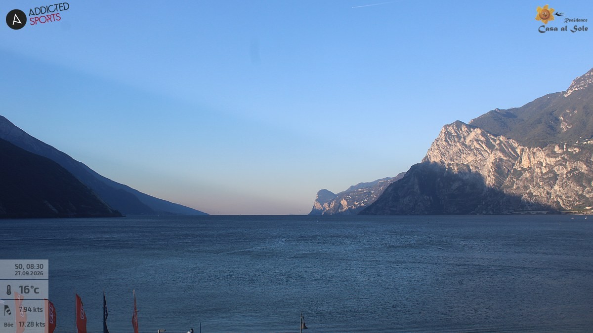 Archiv Foto Webcam Gardasee - Torbole
