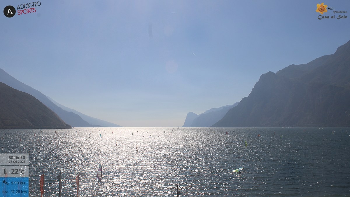 Archiv Foto Webcam Gardasee - Torbole