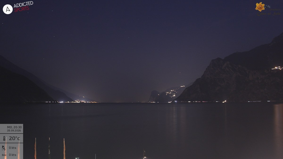 Archived image Webcam Lake Garda: Torbole
