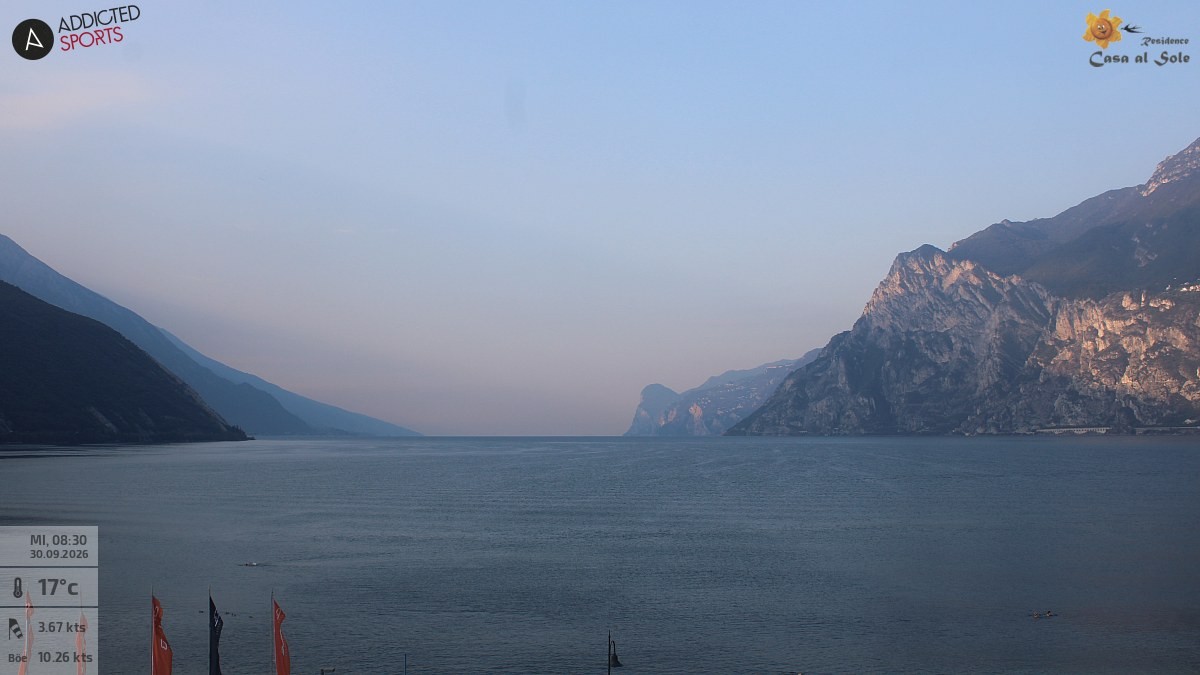 Archived image Webcam Lake Garda: Torbole