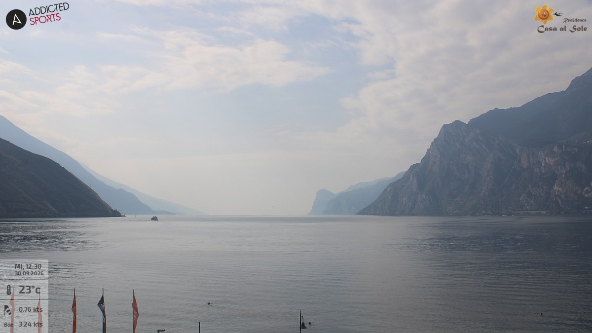 Archiv Foto Webcam Gardasee - Torbole