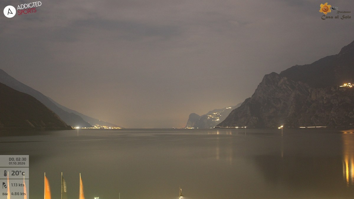 Archiv Foto Webcam Gardasee - Torbole