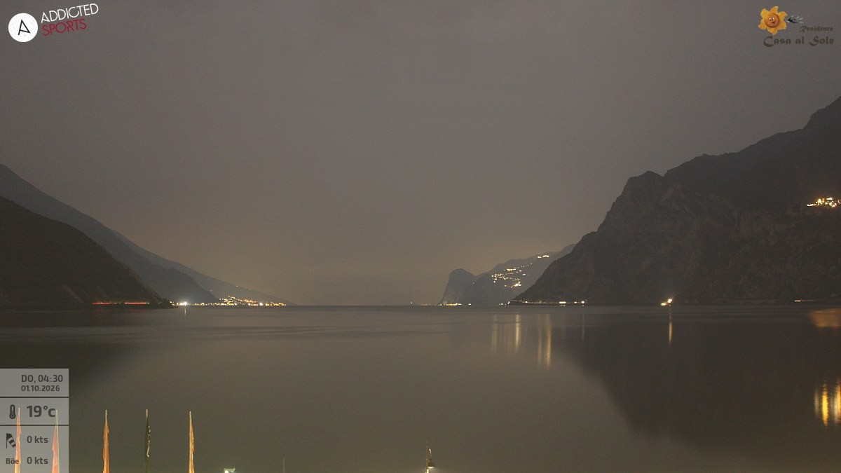 Archiv Foto Webcam Gardasee - Torbole